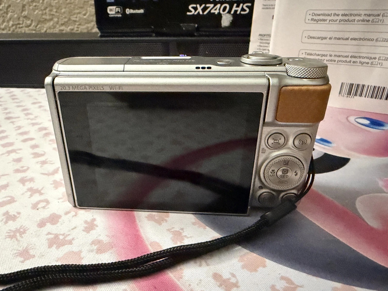 Canon PowerShot SX740 HS 20.3MP Silver Digital Camera  Optical Zoom 40x thumbnail 3