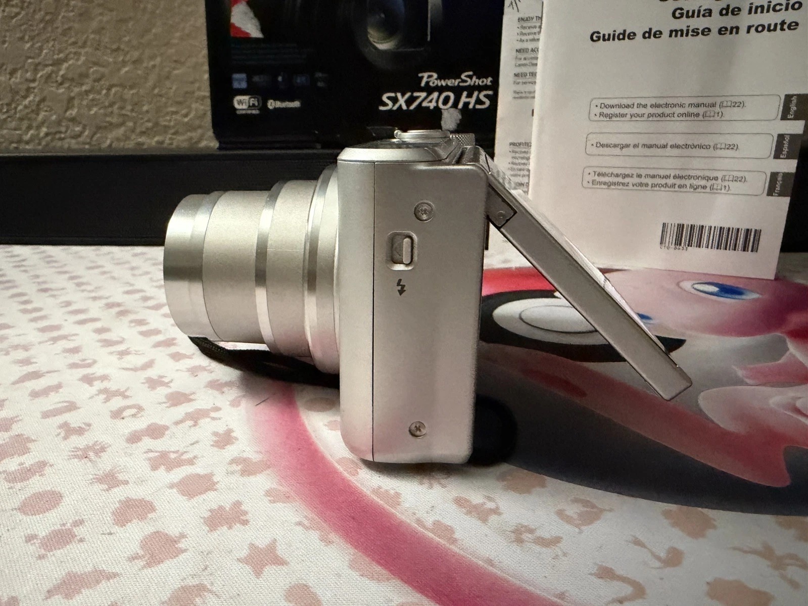 Canon PowerShot SX740 HS 20.3MP Silver Digital Camera  Optical Zoom 40x thumbnail 6