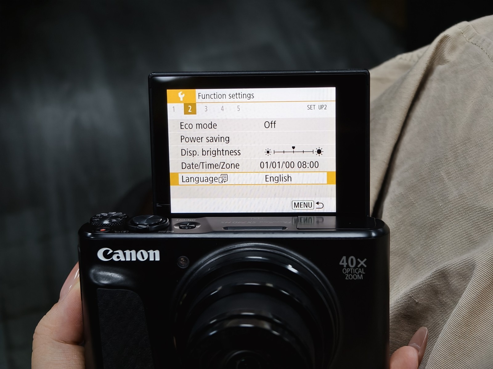 Canon PowerShot SX740 HS 20MP 40 x Zoom 4K Digital Point & Shoot Camera thumbnail 10