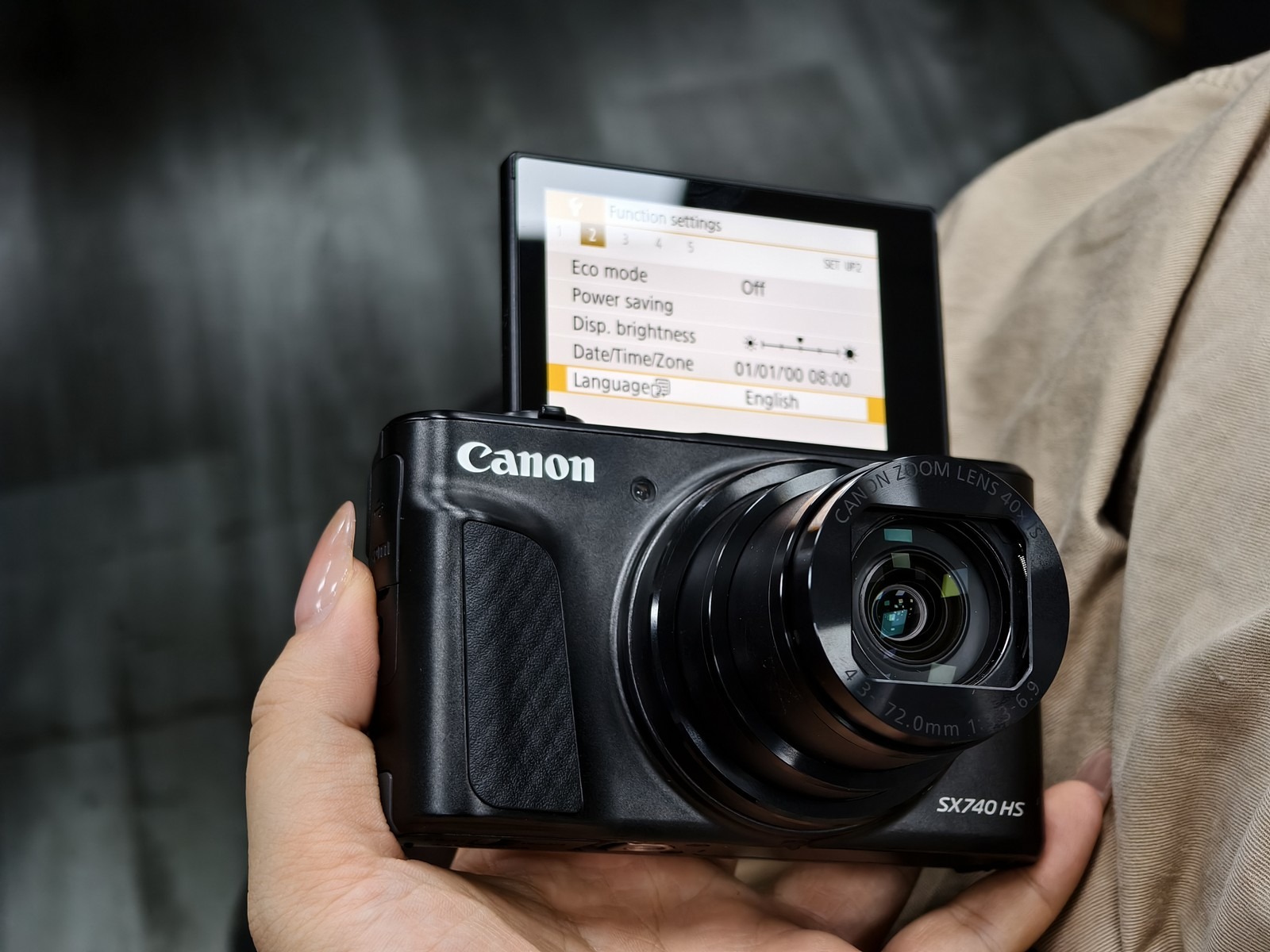 Canon PowerShot SX740 HS 20MP 40 x Zoom 4K Digital Point & Shoot Camera thumbnail 8