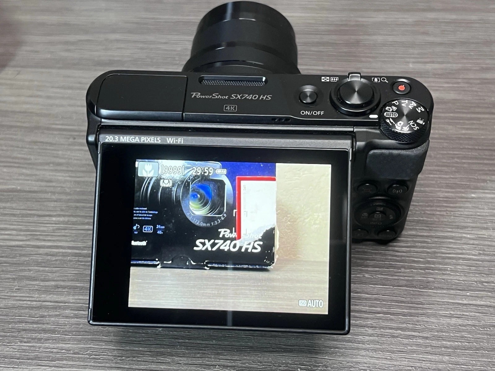 Canon PowerShot SX740 HS 20.3MP Point & Shoot Digital Camera  thumbnail 3