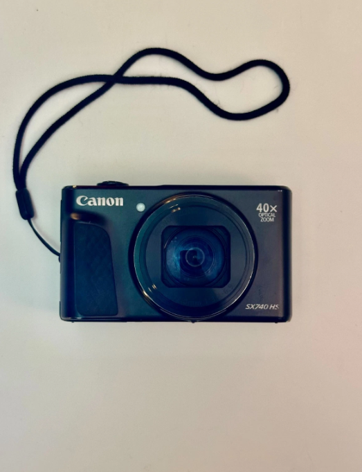 Canon PowerShot SX740 HS – 40x Optical Zoom Point & Shoot Camera with 4K Video