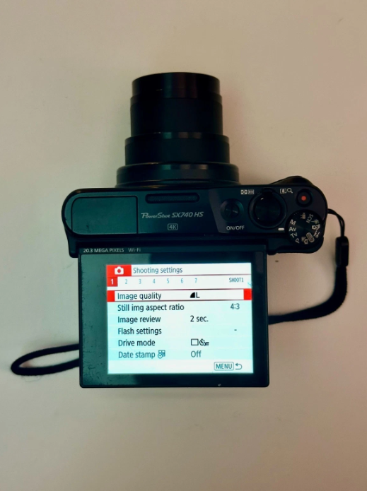 Canon PowerShot SX740 HS – 40x Optical Zoom Point & Shoot Camera with 4K Video thumbnail 2