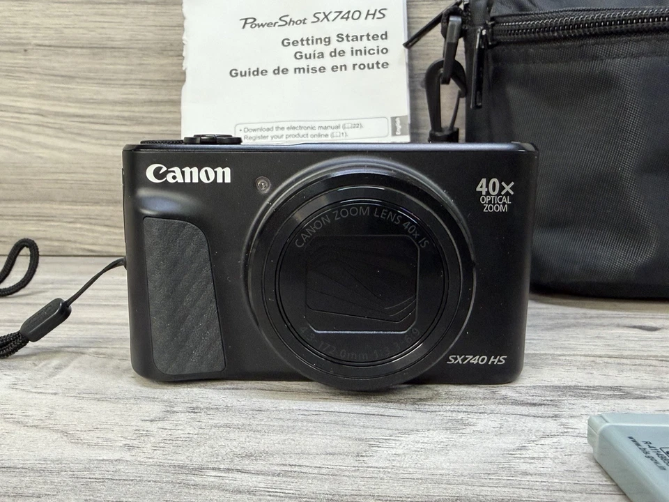 Canon PowerShot SX740 HS 4K Digital Camera – 20.3MP, 40x Zoom, WiFi Compact thumbnail 1