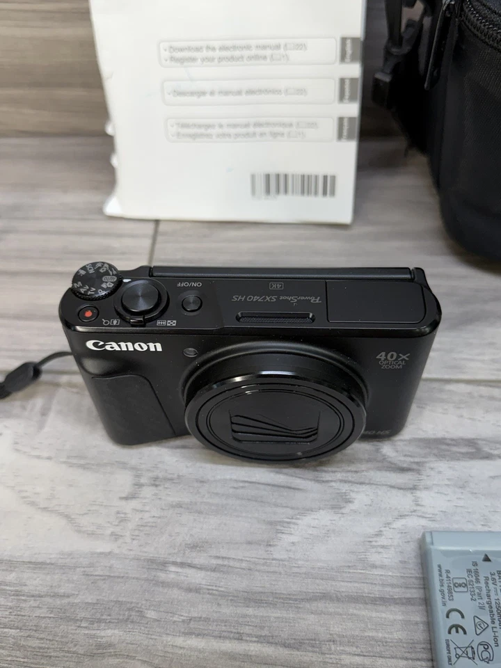 Canon PowerShot SX740 HS 4K Digital Camera – 20.3MP, 40x Zoom, WiFi Compact thumbnail 3