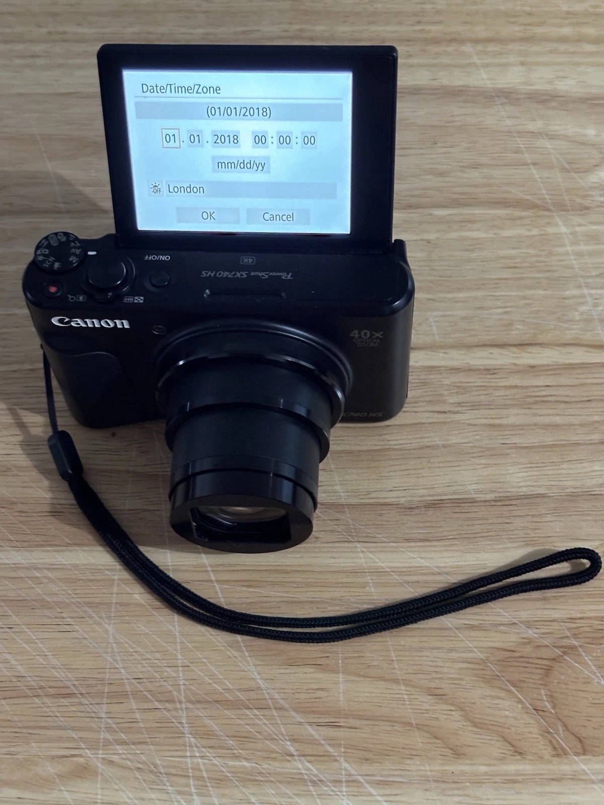 Canon PowerShot SX740 HS – 4K UHD Compact Digital Camera (Black) 20.3MP thumbnail 10