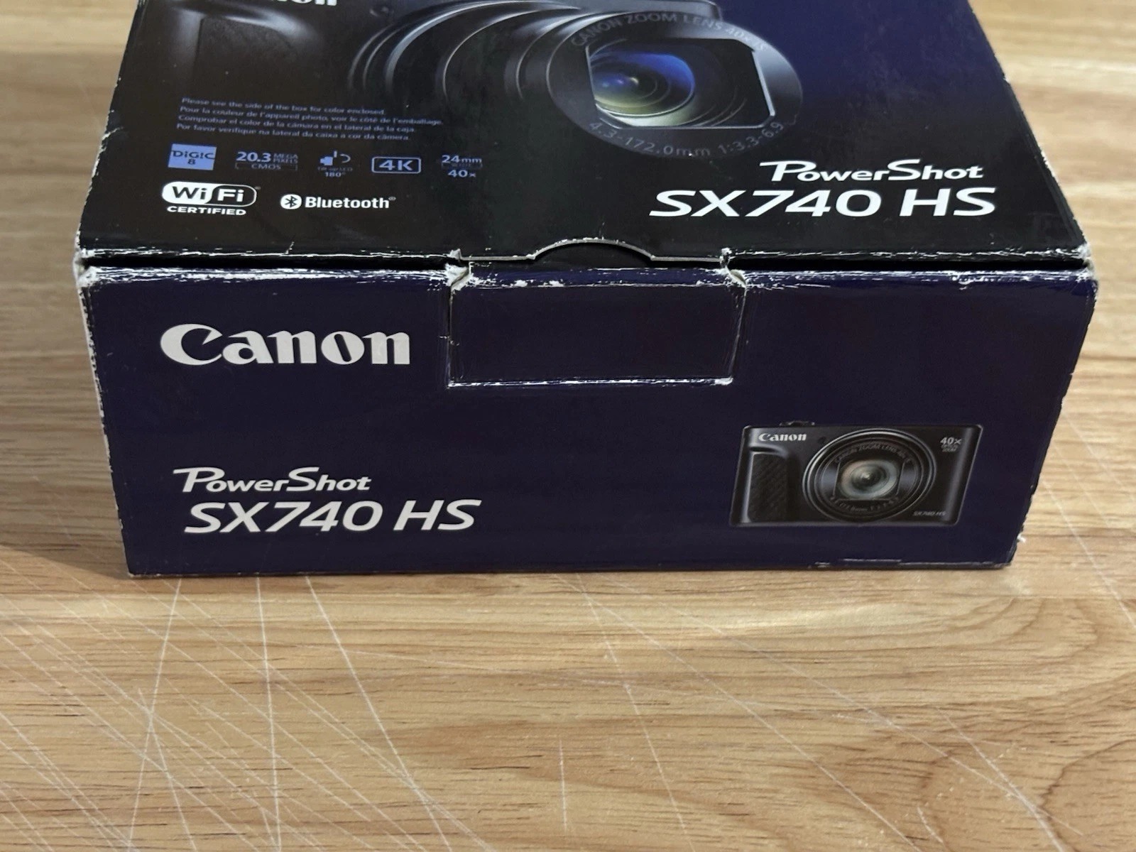 Canon PowerShot SX740 HS – 4K UHD Compact Digital Camera (Black) 20.3MP thumbnail 12