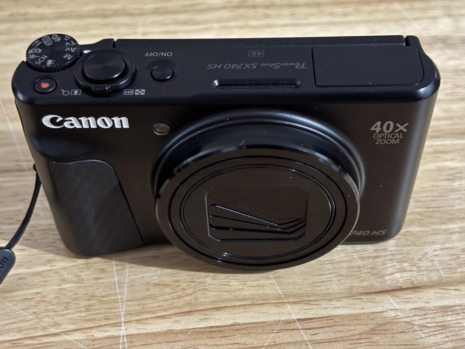 Canon PowerShot SX740 HS – 4K UHD Compact Digital Camera (Black) 20.3MP thumbnail 3