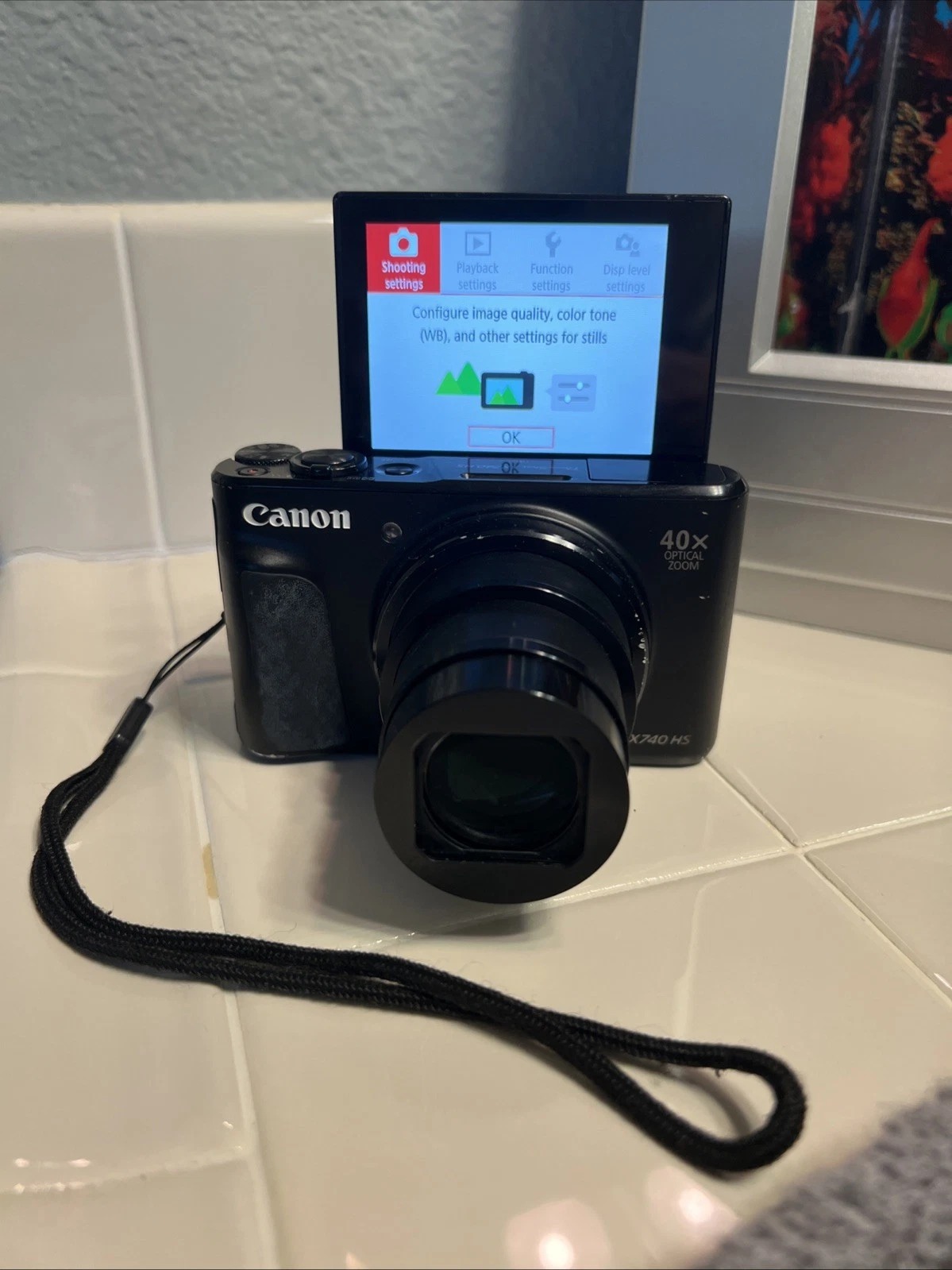  Canon PowerShot SX740 HS – Brand New 4K Black Compact Camera for vlogging thumbnail 1