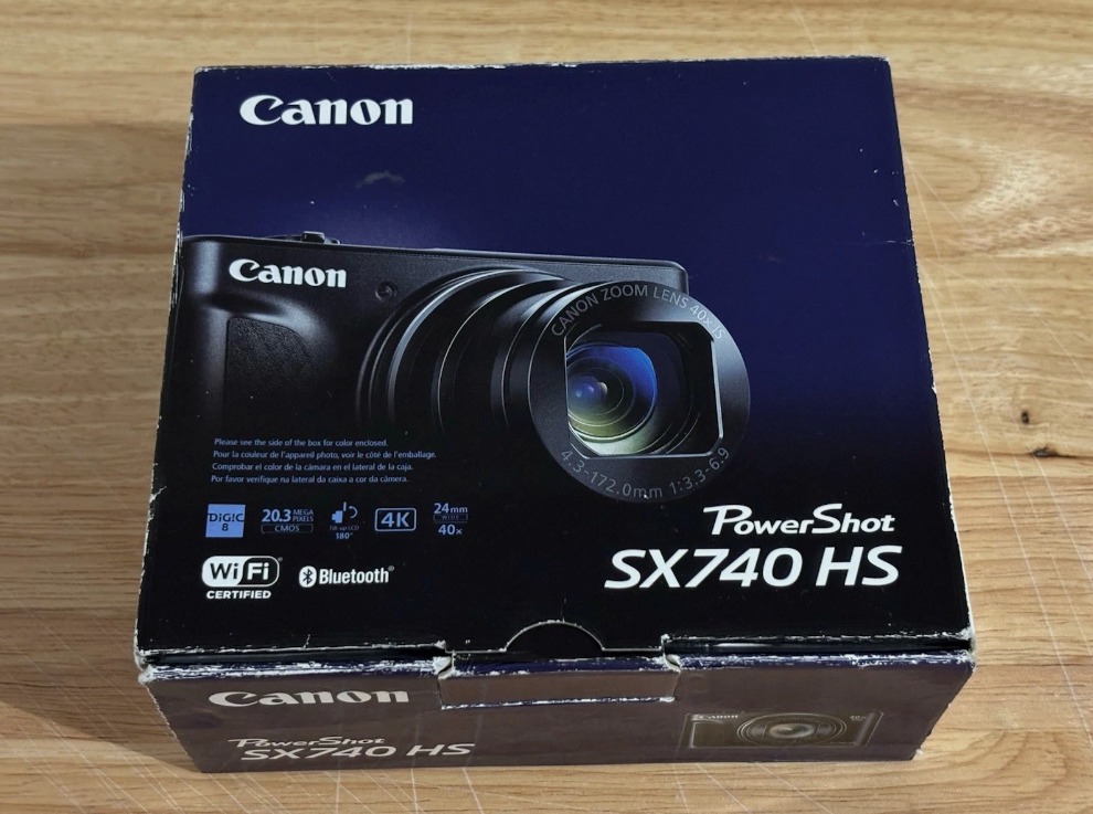  Canon PowerShot SX740 HS – Brand New 4K Black Compact Camera for vlogging thumbnail 8