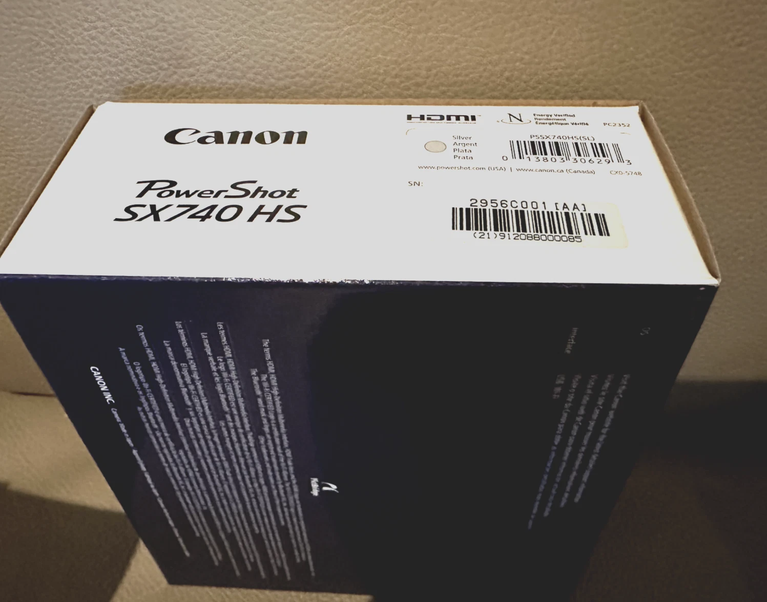 Canon PowerShot SX740 HS – Brand New 4K Compact Camera (Silver) thumbnail 4
