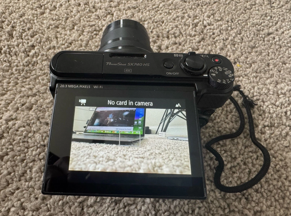 Canon PowerShot SX740 HS Digital Camera – 20.3 Megapixels, Black thumbnail 4