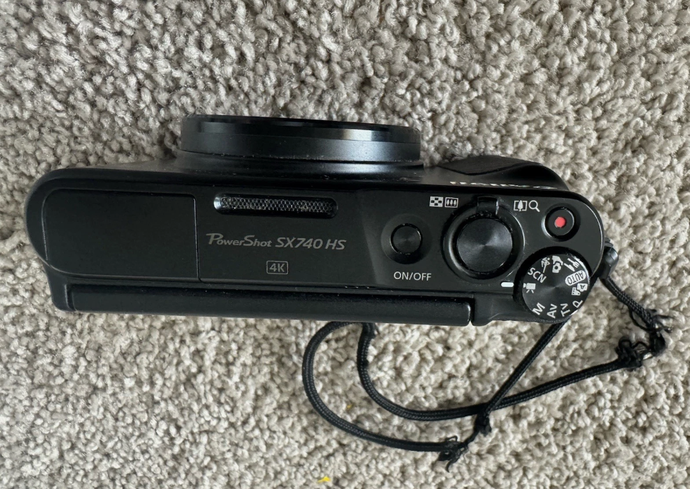 Canon PowerShot SX740 HS Digital Camera – 20.3 Megapixels, Black thumbnail 5