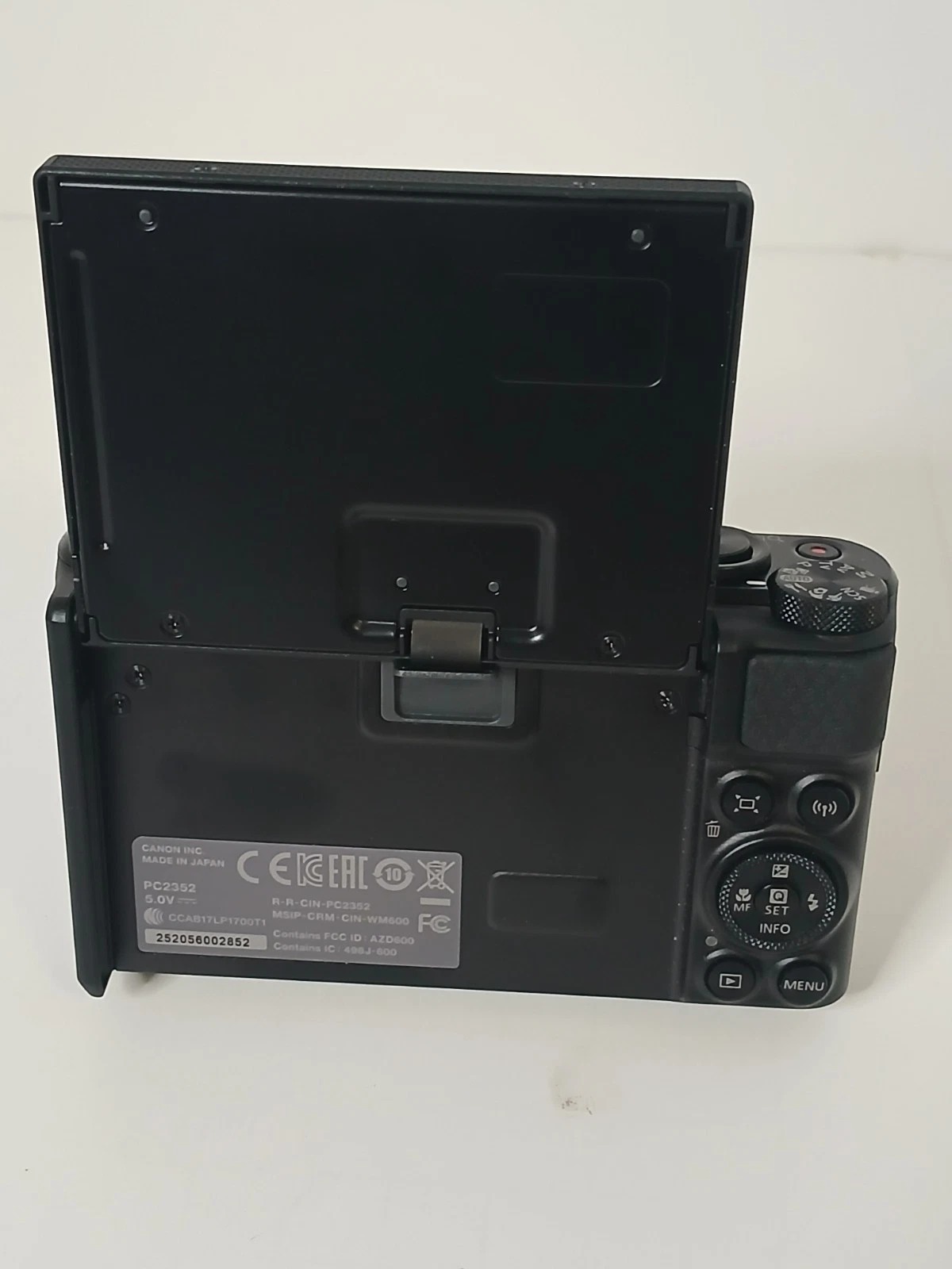 Canon PowerShot SX740 HS Digital Camera Black Tested Working thumbnail 2