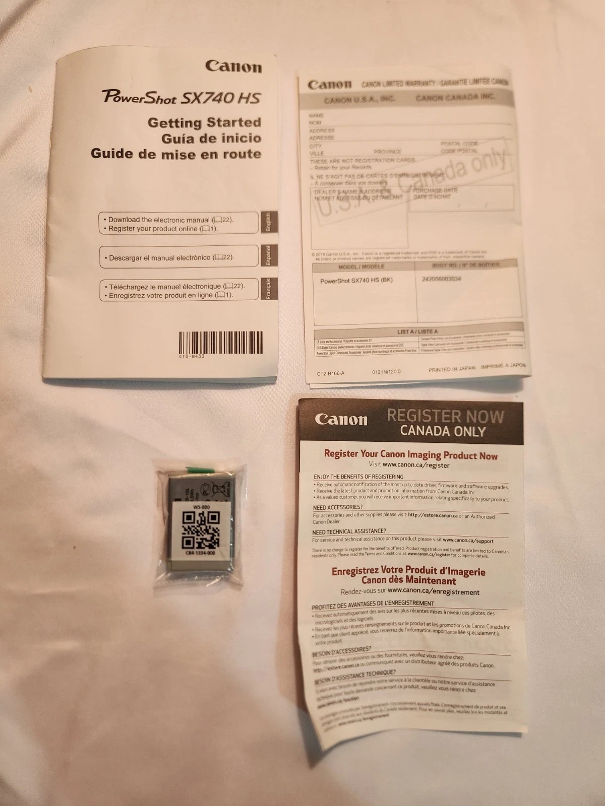 Canon PowerShot SX740 HS Digital Camera W/ Lowepro Case & Original Packaging thumbnail 12