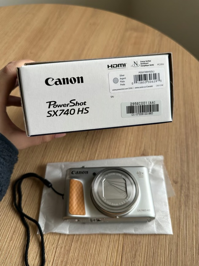 canon powershot sx740 hs silver thumbnail 3