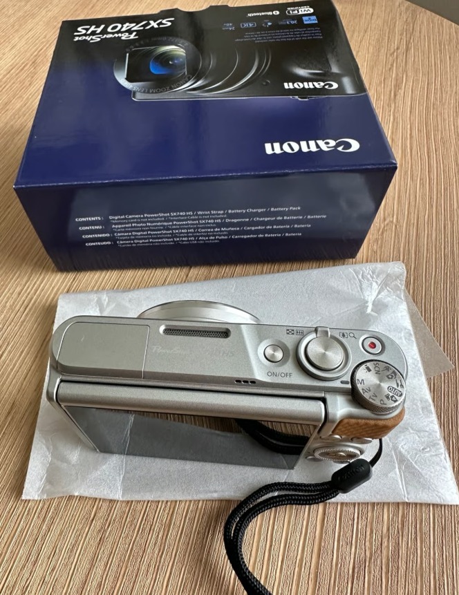 canon powershot sx740 hs silver thumbnail 7