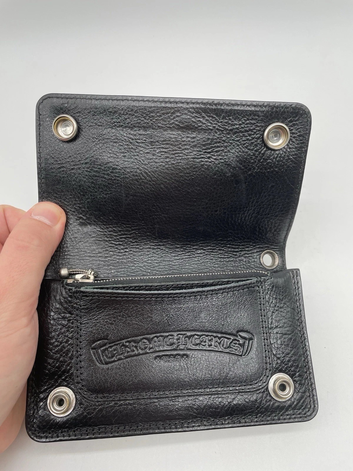 Chrome Heart’s Cross Patch Bifold Wallet thumbnail 7