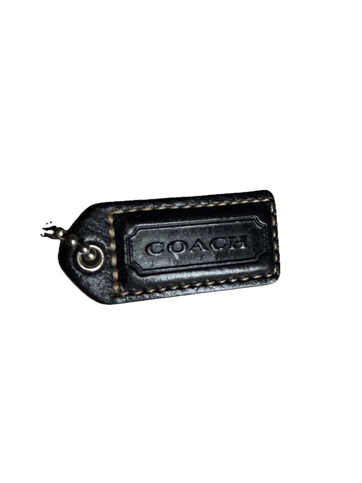 COACH 6818 Black Leather/Canvas Vintage Soho Hobo Signature C Buckle Flap Bag thumbnail 10