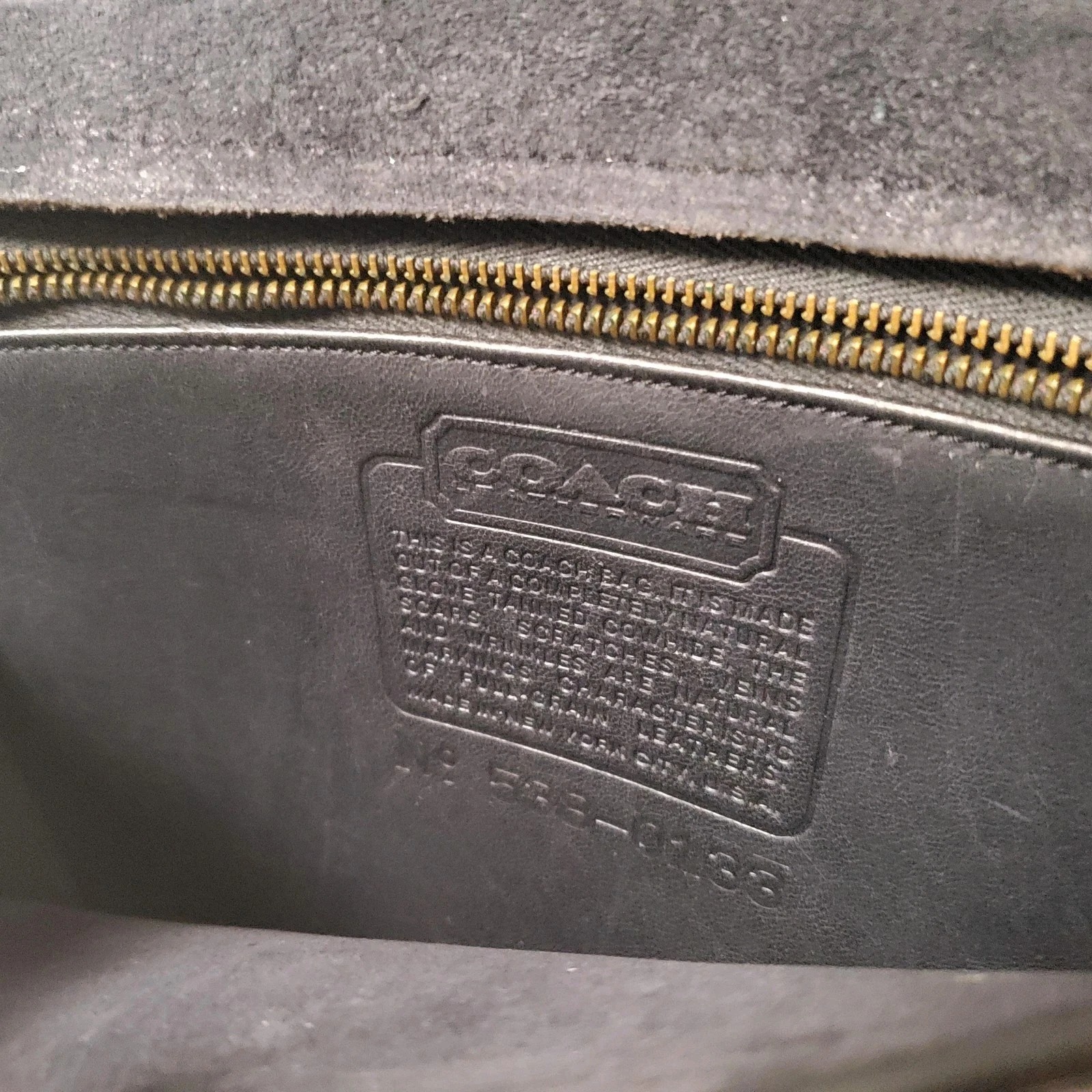 Coach Bonnie Cashin Courier Leather Crossbody Purse Vintage 70s thumbnail 5