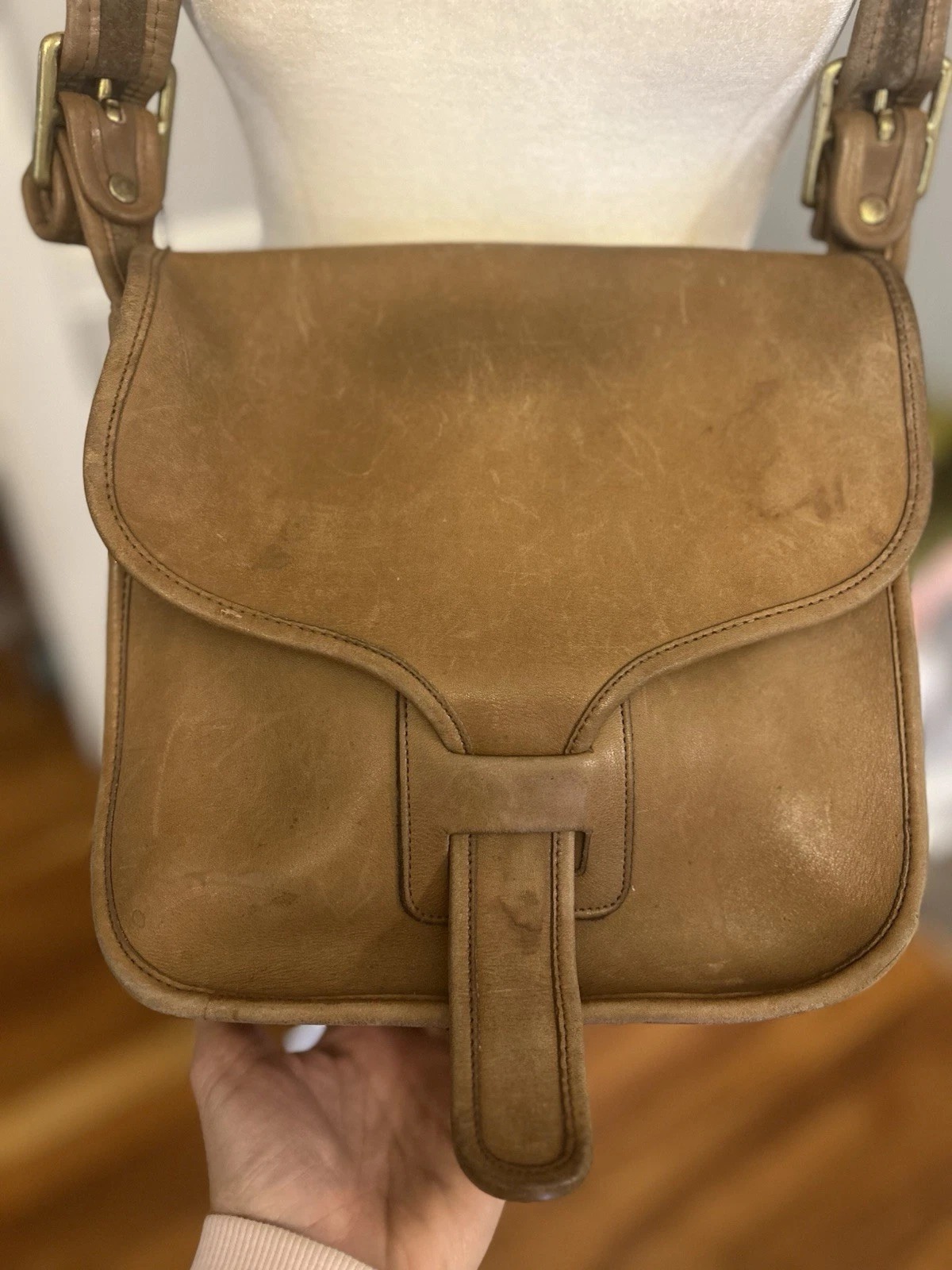 Coach Bonnie Cashin Vintage Courier Bag NYC New York City Brown thumbnail 10