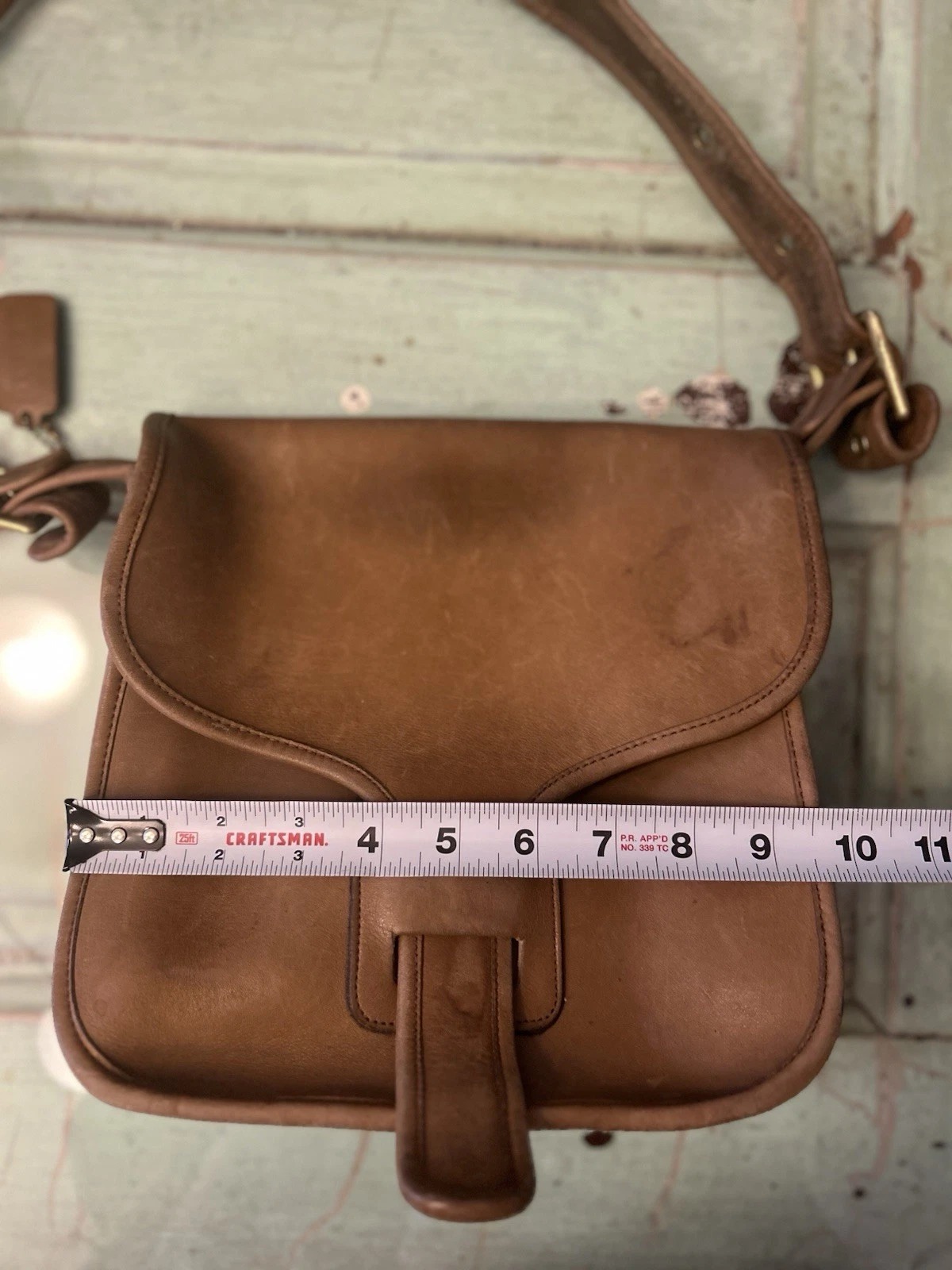 Coach Bonnie Cashin Vintage Courier Bag NYC New York City Brown thumbnail 18