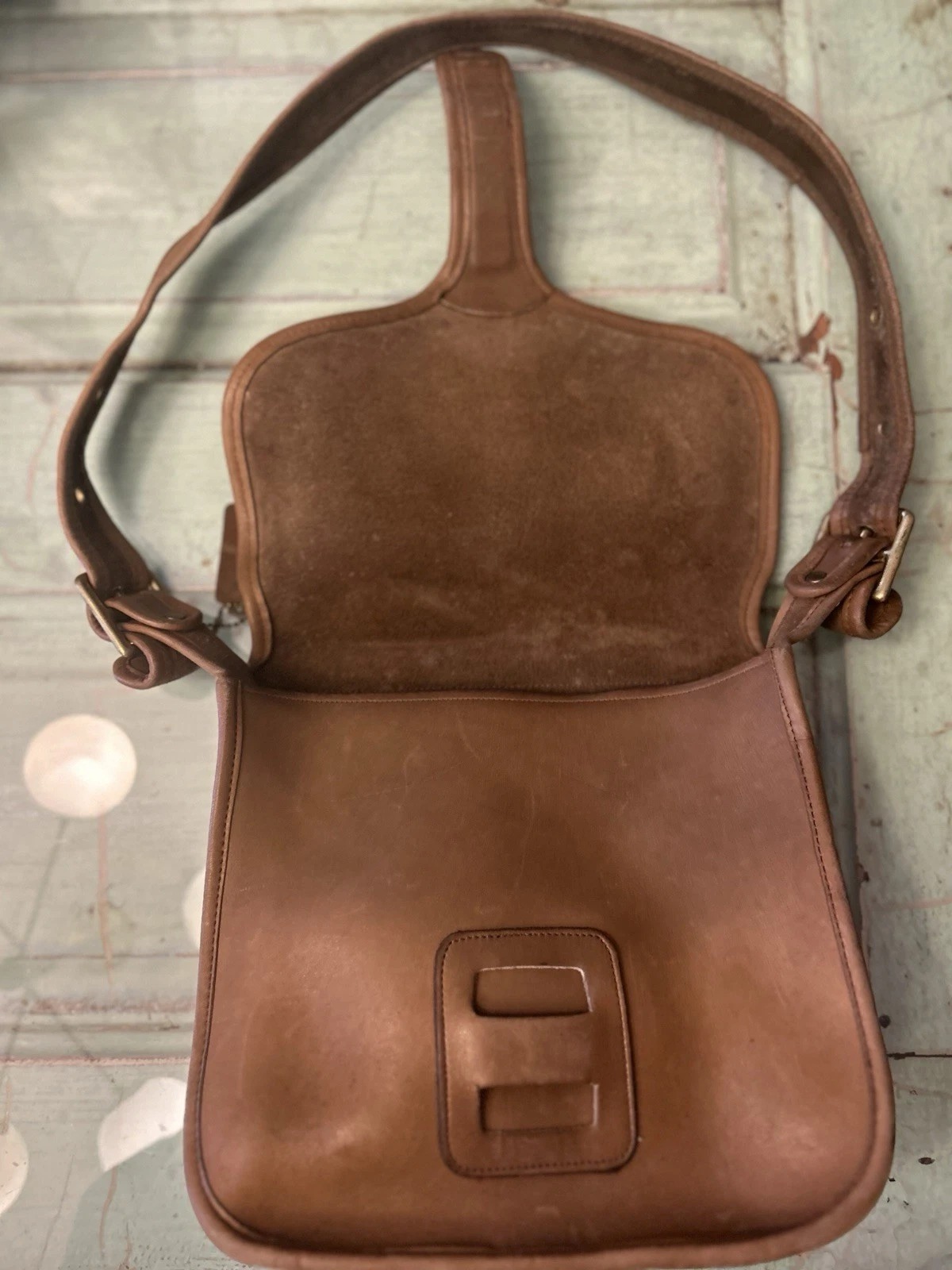 Coach Bonnie Cashin Vintage Courier Bag NYC New York City Brown thumbnail 4