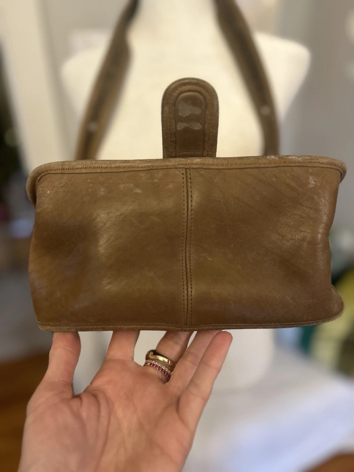 Coach Bonnie Cashin Vintage Courier Bag NYC New York City Brown thumbnail 9