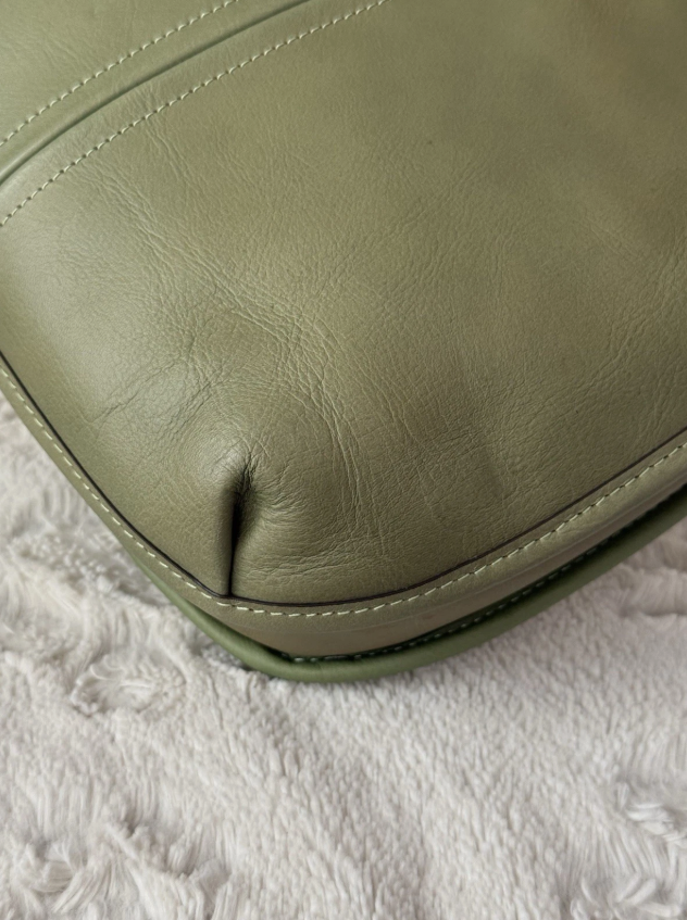 coach-ergo-womens-leather-shoulder-bag-c3855-green thumbnail 15