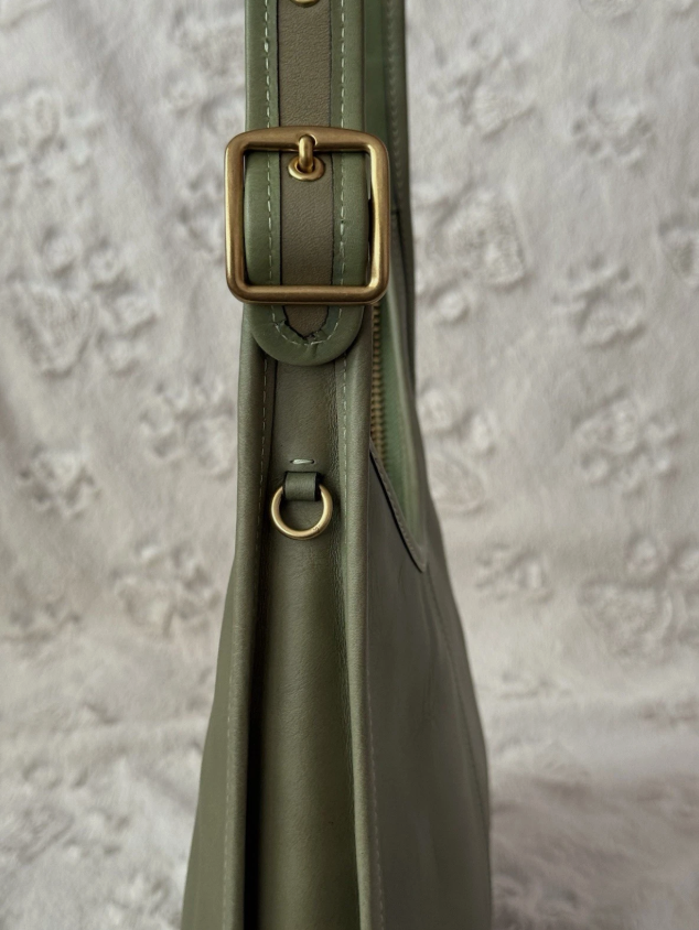 coach-ergo-womens-leather-shoulder-bag-c3855-green thumbnail 9