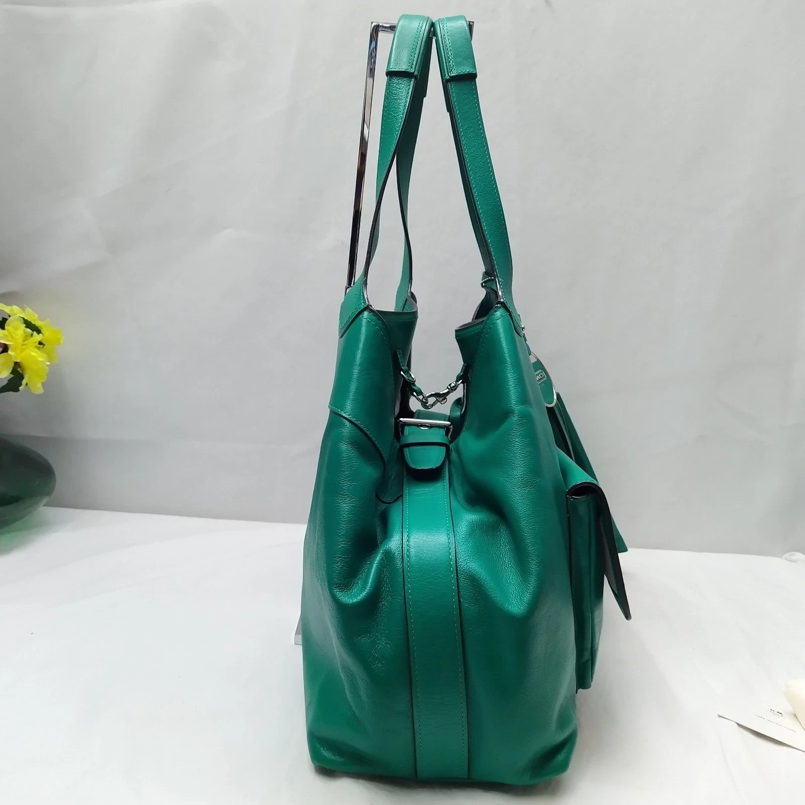 Coach Legacy American Icons Emerald Leather thumbnail 3