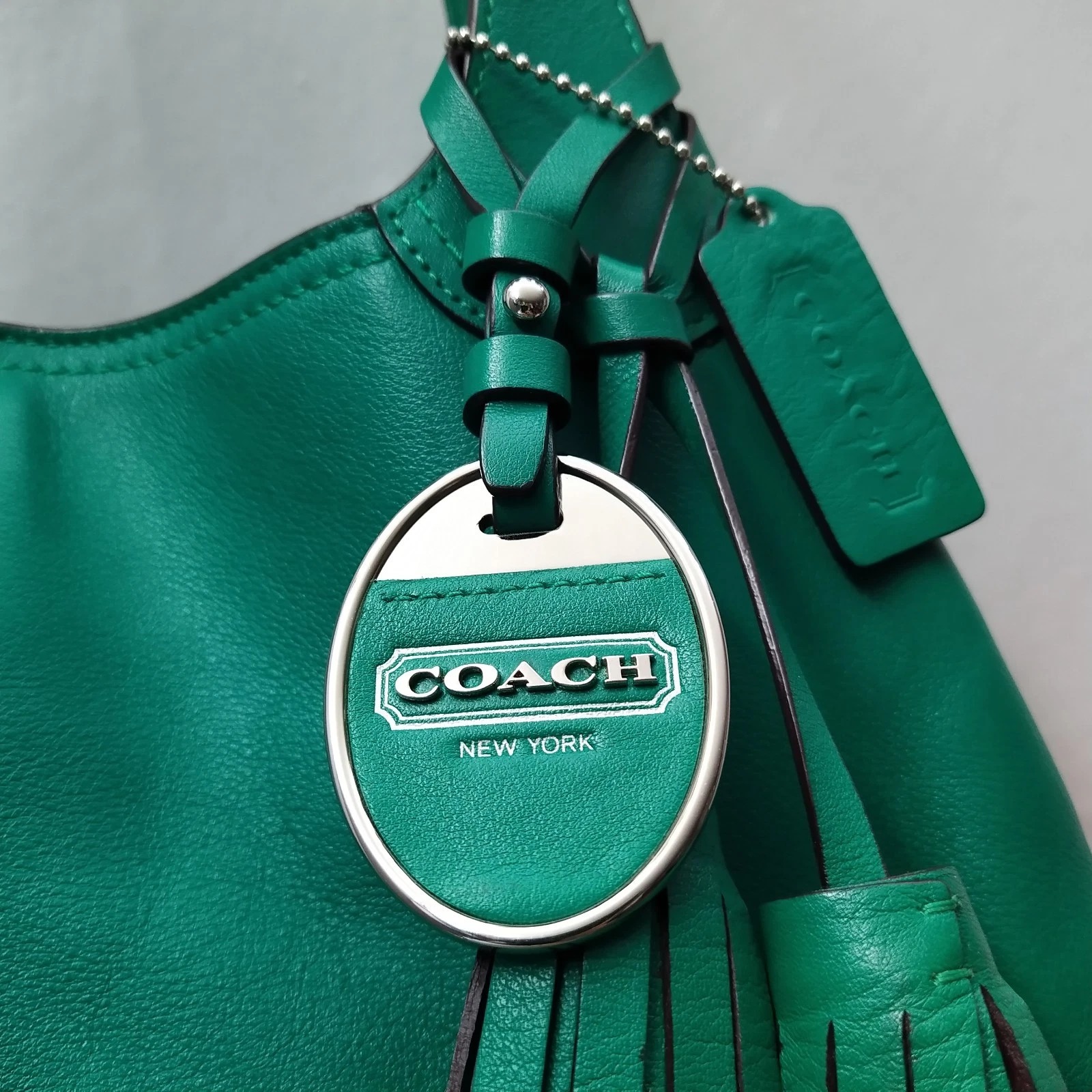 Coach Legacy American Icons Emerald Leather thumbnail 5
