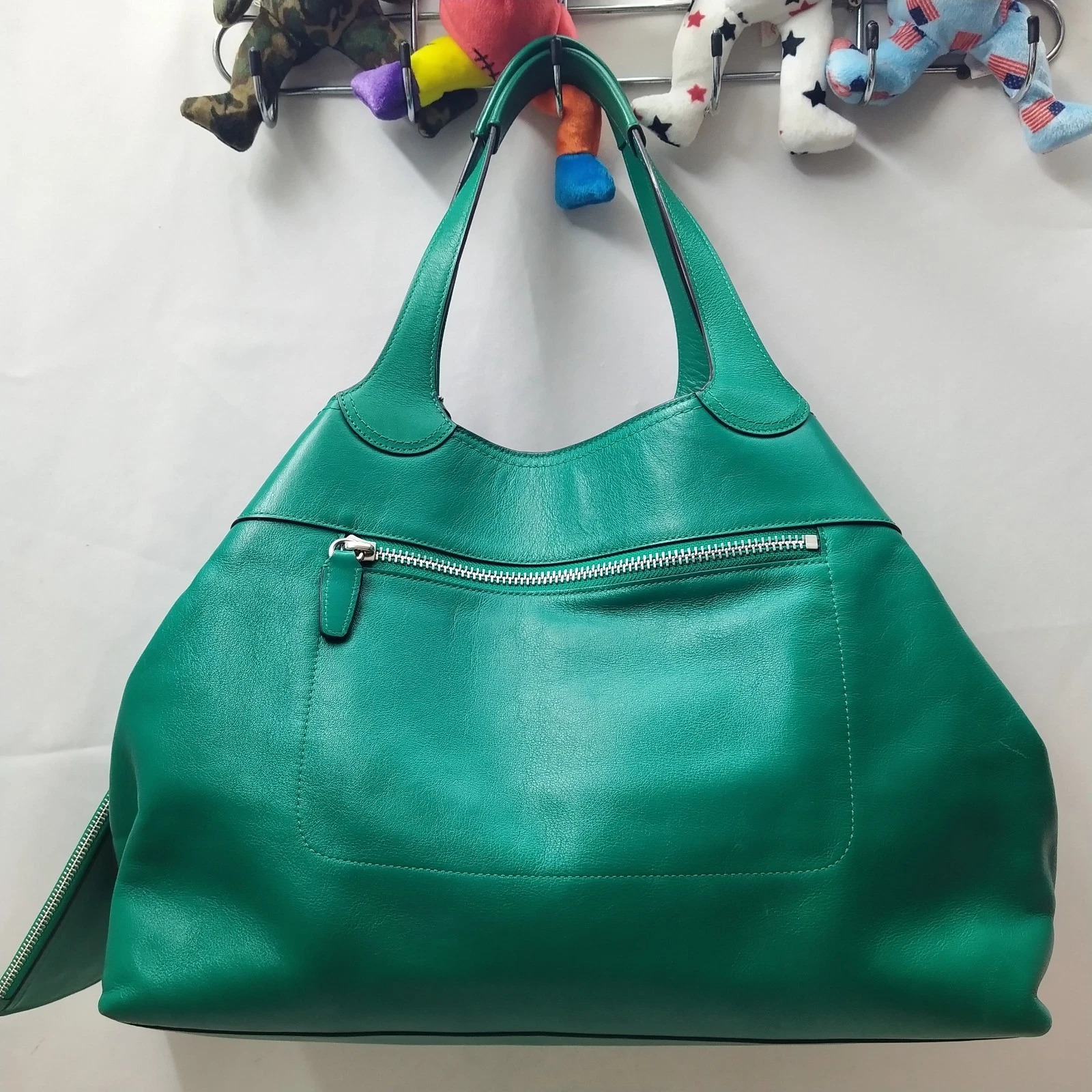 Coach Legacy American Icons Emerald Leather thumbnail 6