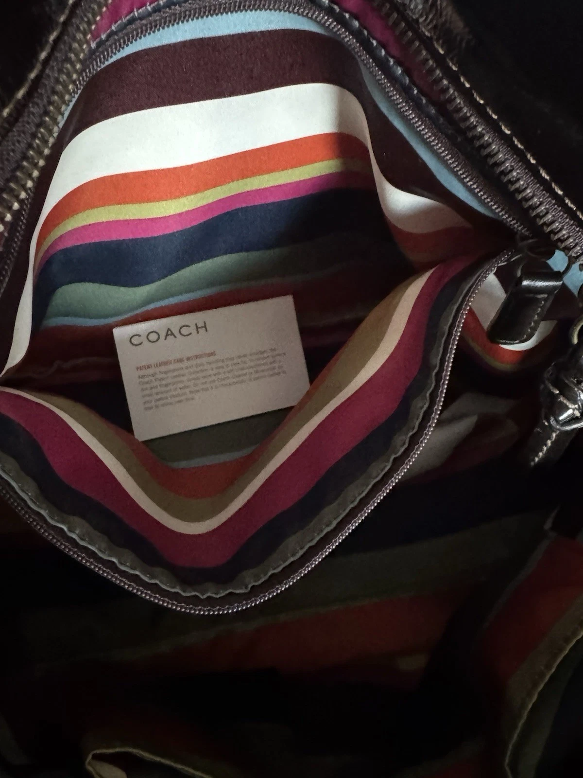 Coach Legacy Garcia Brown Patent Leather  thumbnail 7