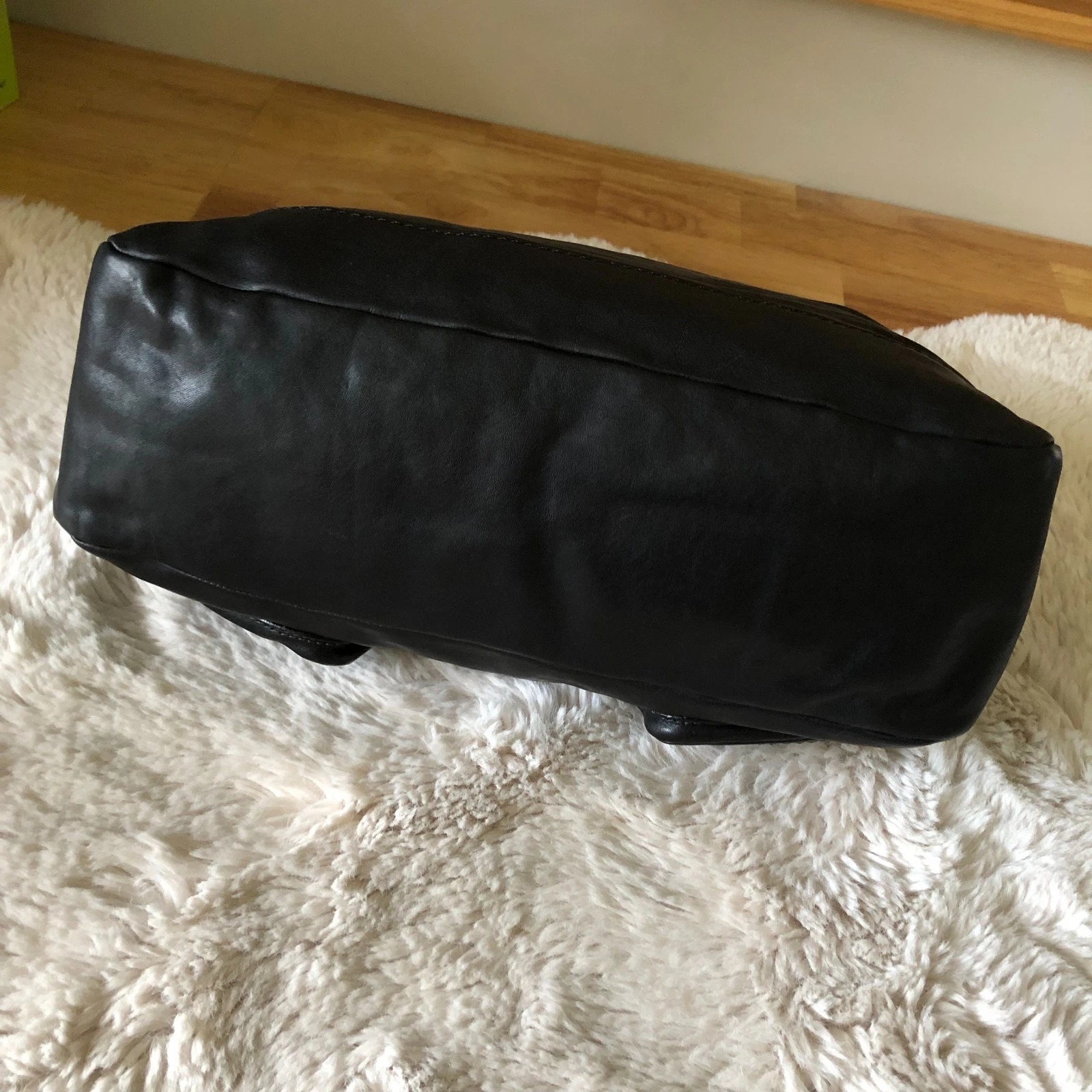 Coach Leigh Legacy 65th Anniversary 11128 Black Leather Shoulder Bag thumbnail 11