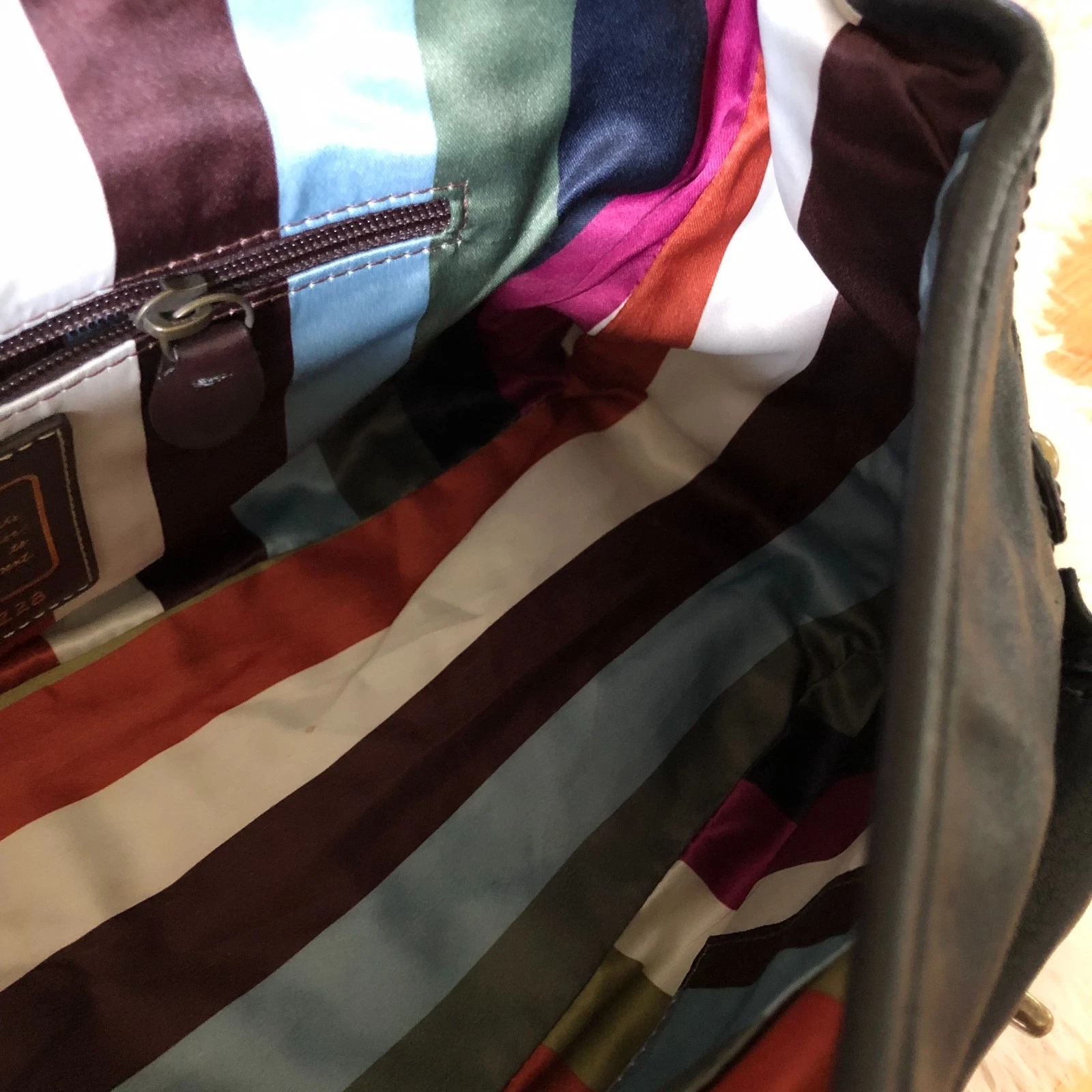 Coach Leigh Legacy 65th Anniversary 11128 Black Leather Shoulder Bag thumbnail 9