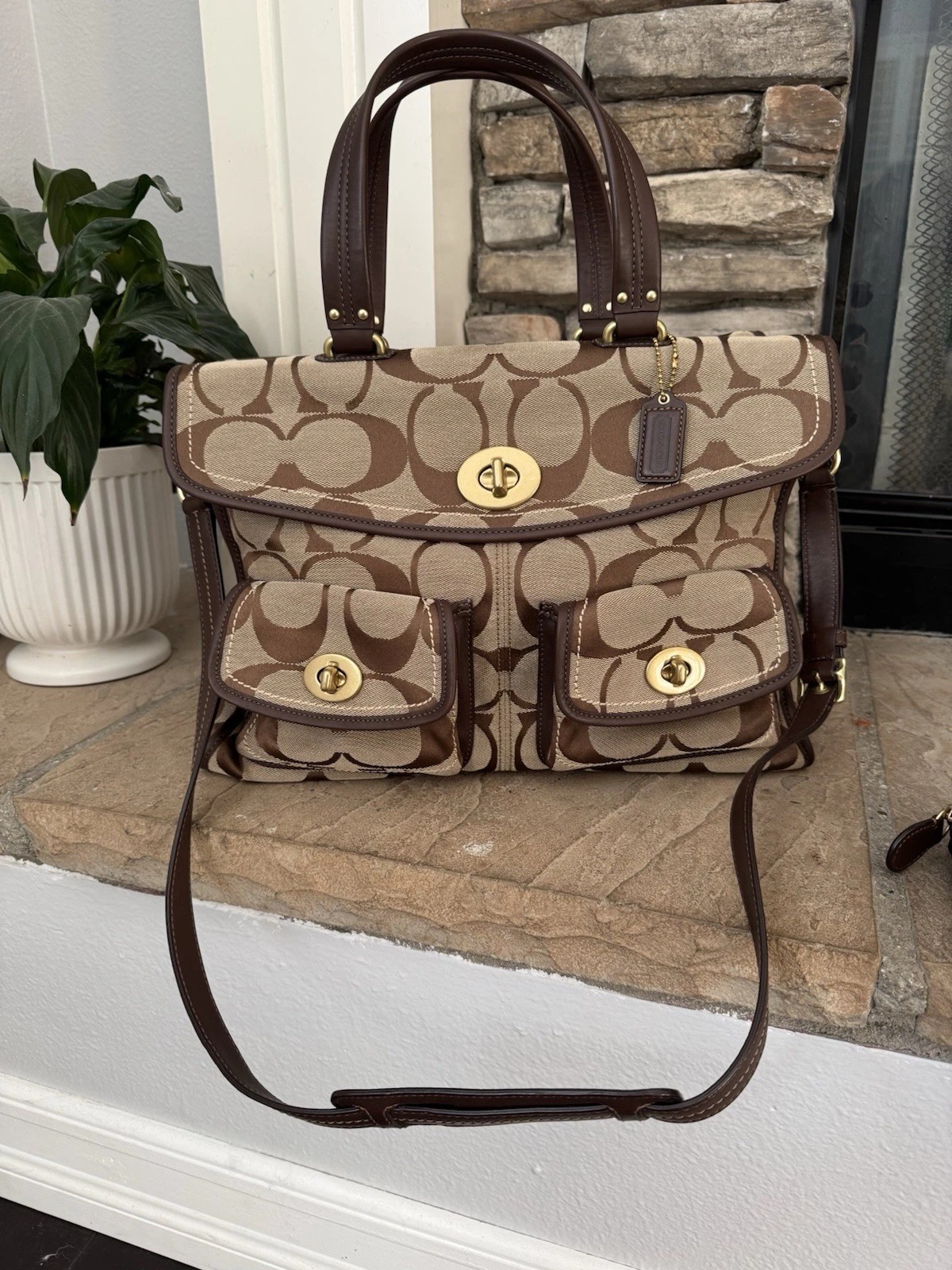 COACH RARE 2008 Anniversary Legacy  thumbnail 1