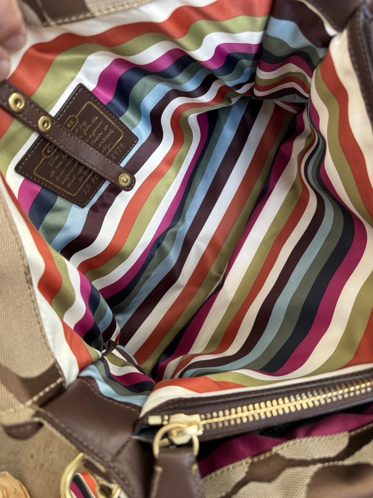 COACH RARE 2008 Anniversary Legacy  thumbnail 10