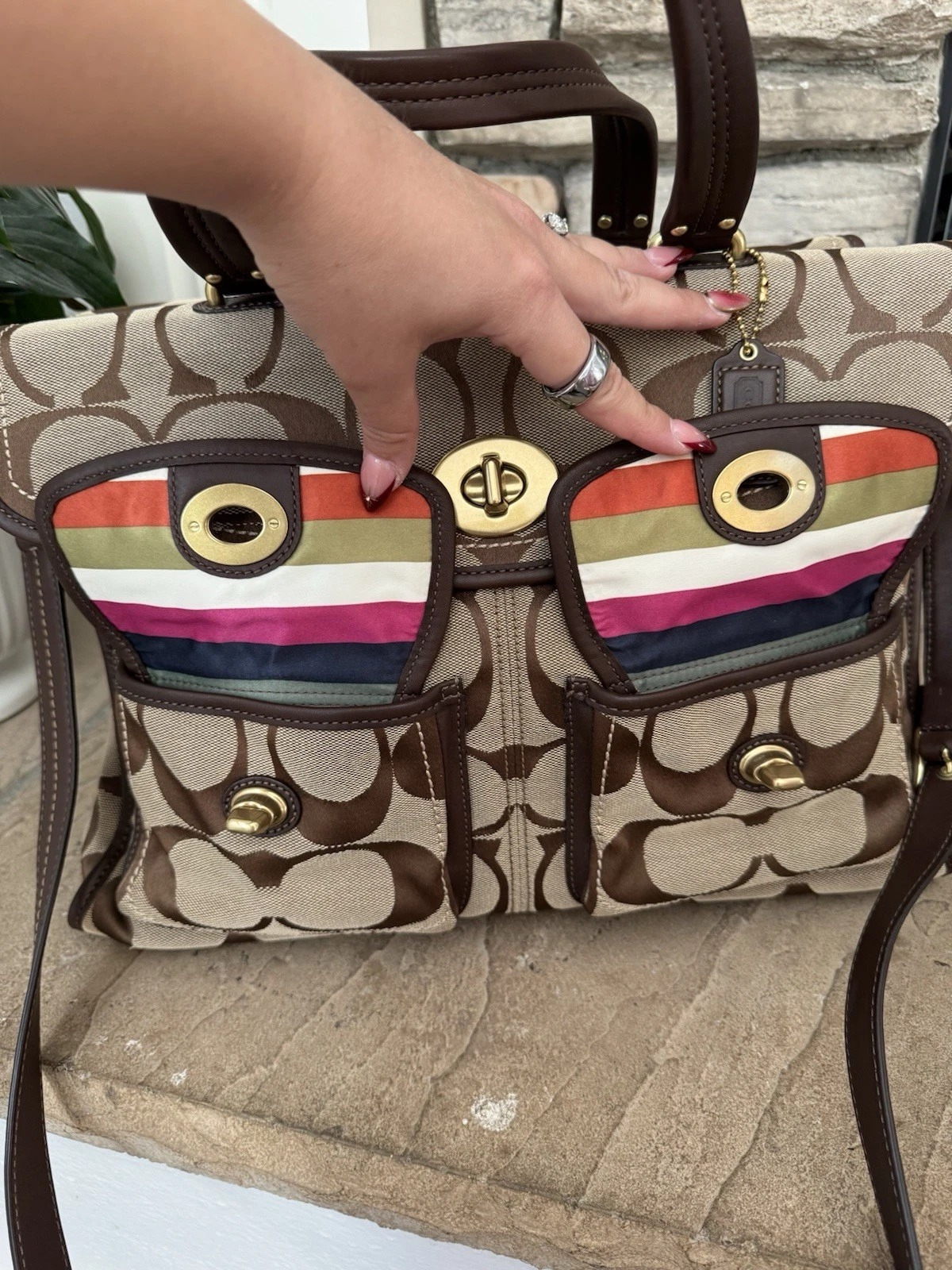 COACH RARE 2008 Anniversary Legacy  thumbnail 6