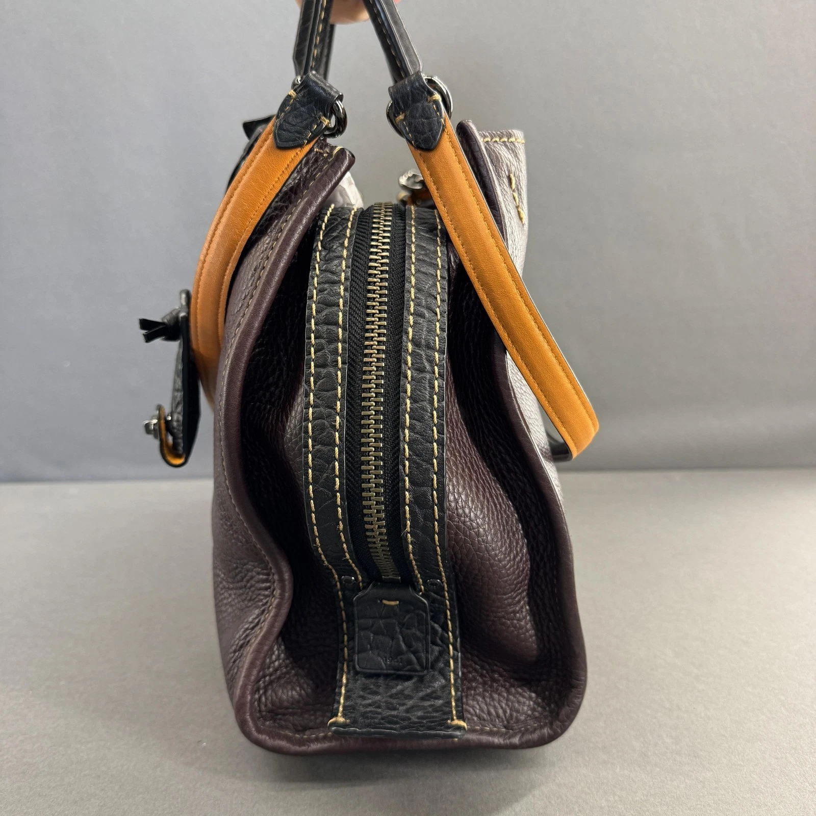 Coach Rogue 31 Satchel Bag Womens Size Oxblood Black Shoulder First Generation thumbnail 3