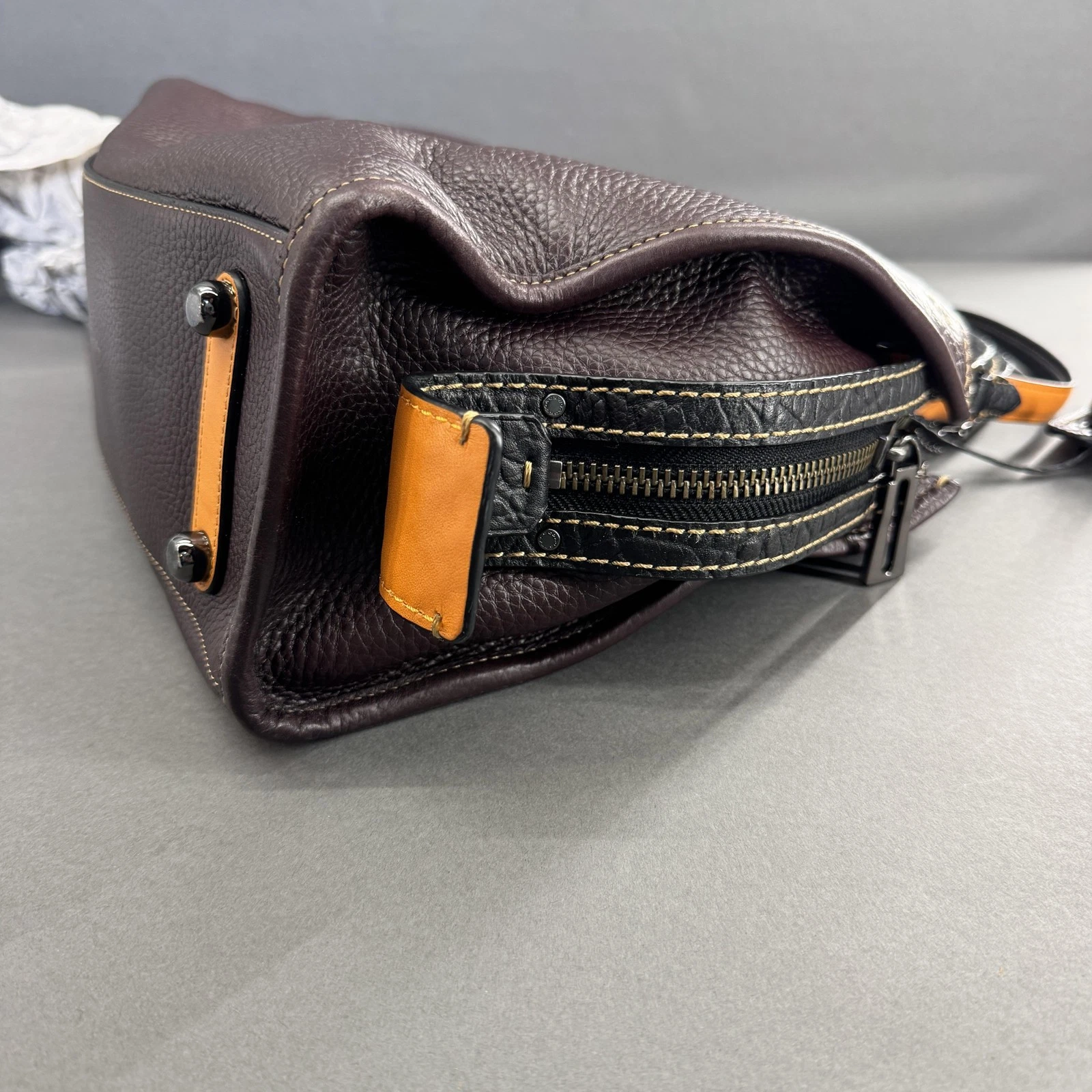 Coach Rogue 31 Satchel Bag Womens Size Oxblood Black Shoulder First Generation thumbnail 9