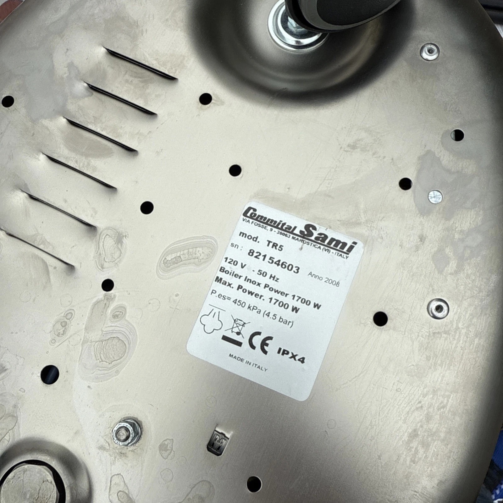 Commital SAMI Digital Vapor TR5 Industrial Steam Cleaner w/ Attachments thumbnail 7