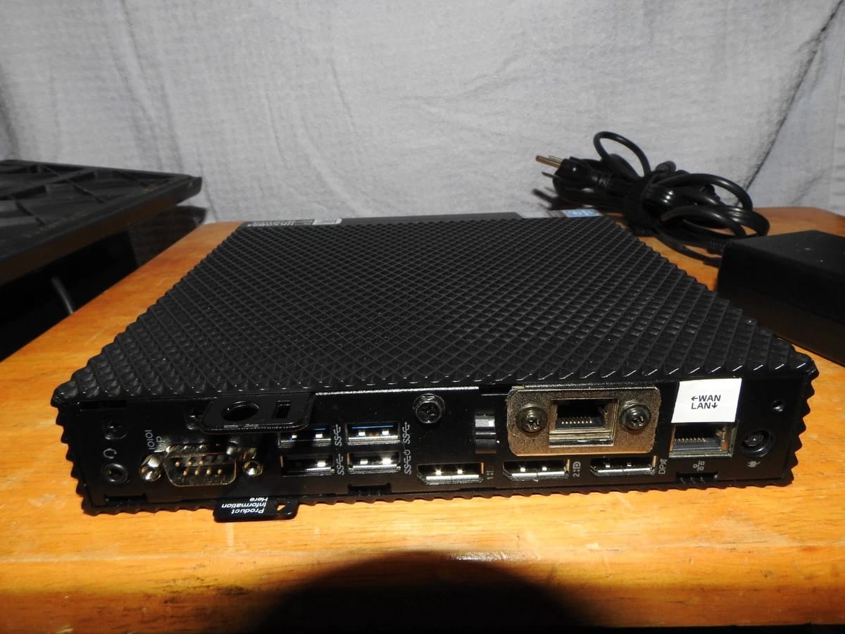 Custom Dell Wyse 5070 dual ethernet pfsense router/firewall conversion. thumbnail 2
