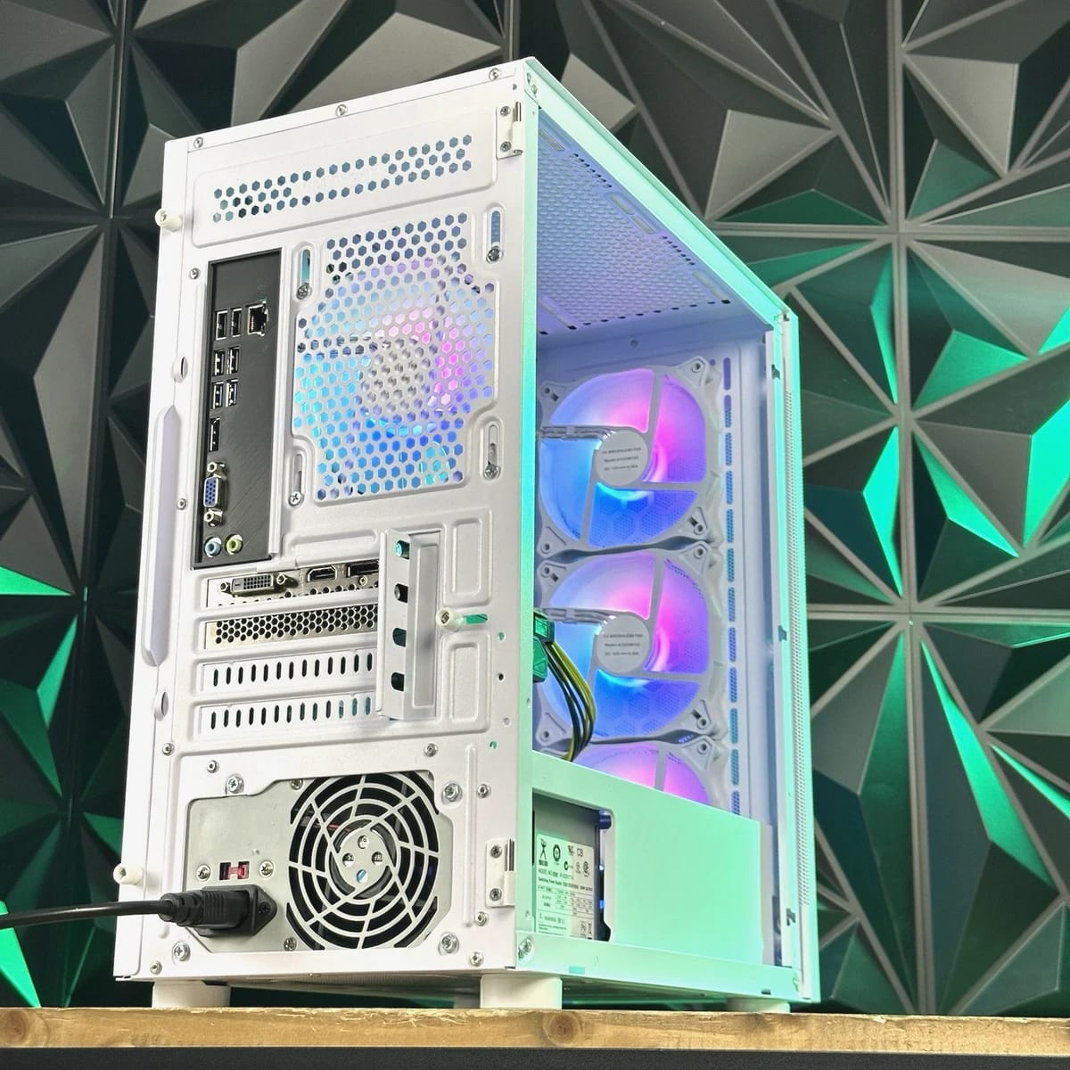 Custom Gaming PC RGB Desktop i7 PC 32GB RAM 1TB SSD Nvidia GTX 1660S W11 Wifi BT thumbnail 3