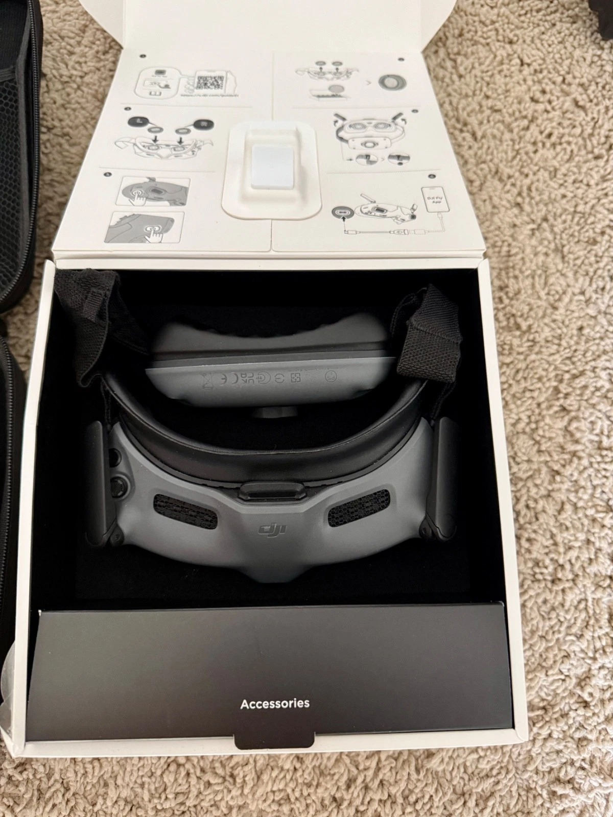 DJI Avata FPV Drone Bundle – 3 Batteries + Headset + Controller + Spare Parts thumbnail 7