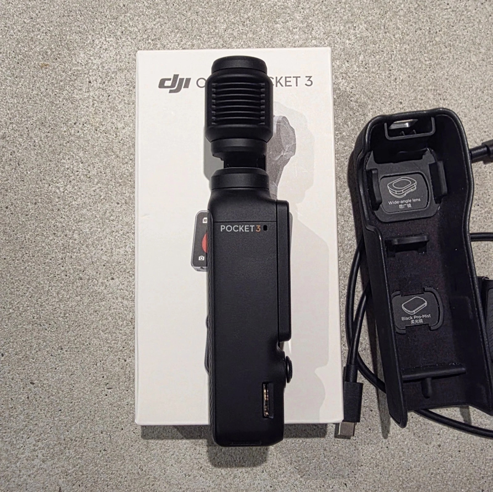 DJI Osmo Pocket 3 4K 3-Axis Stabilizer Gimbal Camera thumbnail 3