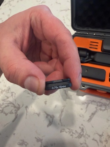 DJI Osmo Pocket 3 4K Camera Care Refresh Carry Case Warranty till April 2027 Excellent thumbnail 12