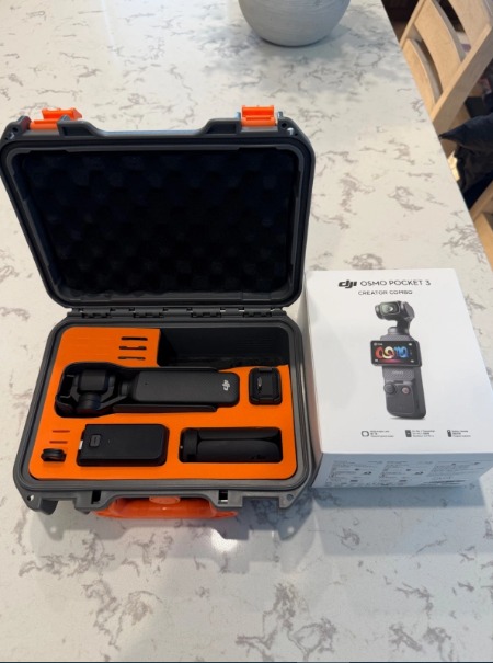 DJI Osmo Pocket 3 4K Camera Care Refresh Carry Case Warranty till April 2027 Excellent thumbnail 15