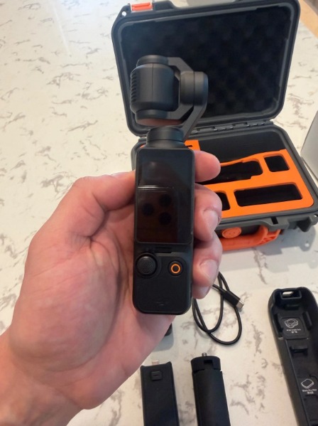 DJI Osmo Pocket 3 4K Camera Care Refresh Carry Case Warranty till April 2027 Excellent thumbnail 8