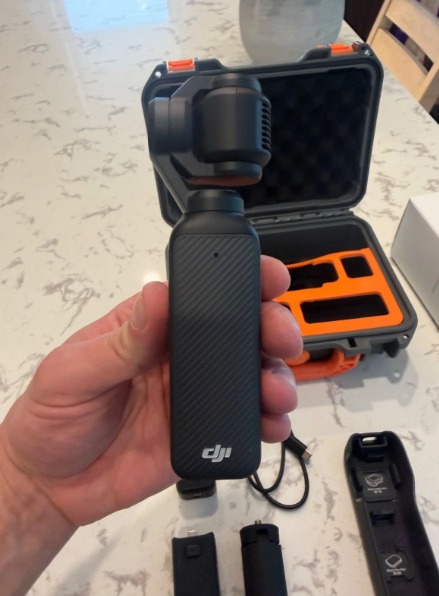DJI Osmo Pocket 3 4K Camera Care Refresh Carry Case Warranty till April 2027 Excellent thumbnail 9